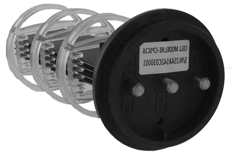 CaliMar® Replacement Salt Cell Electrode Compatible with CompuPool® CFCP15 Models | 4-Blade for up to 20,000 Gallons | CMARCCE20-1Y