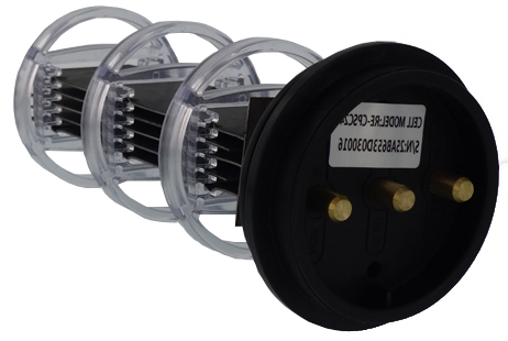 CaliMar® Replacement Salt Cell Electrode Compatible with CompuPool® CPSC24 Models | 5-Blade for up to 26,000 Gallons | CMARCCE30-1Y