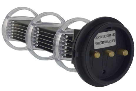 CaliMar® Replacement Salt Cell Electrode Compatible with CompuPool® CPSC36 Models | 7-Blade for up to 40,000 Gallons | CMARCCE40-1Y
