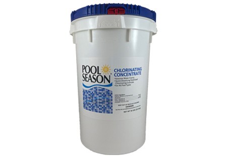 Pool Season Giant Size Chlorinating 3" Tablets | 50 Lb. Bucket | 12001145