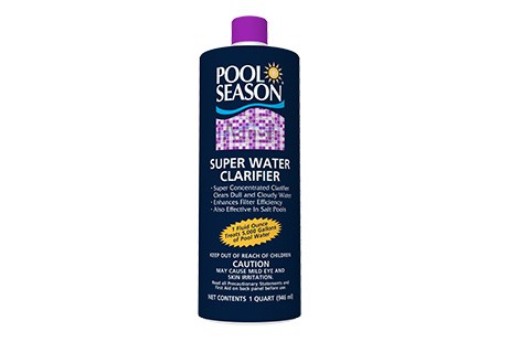 Pool Season Super Water Clarifier | Treats Up to 5,000 Gallons | 1 Qt. Bottle | 47246110