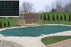 PoolTux KING99 Green Mesh Safety Cover | 18' x 36' Rectangle | No Step | CSPTGMP18360