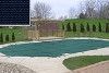 PoolTux KING99 Blue Mesh Safety Cover | 20' x 40' Rectangle | No Step | CSPTBMP20400