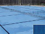 PoolTux KING Blue Light Weight Solid Safety Cover | 12' x 24' Rectangle | Center Step | CSPTBSL12241