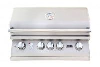 Lion Premium Grills L-75000 32" 4-Burner Stainless Steel Built-in Propane Grill with Lights 75625